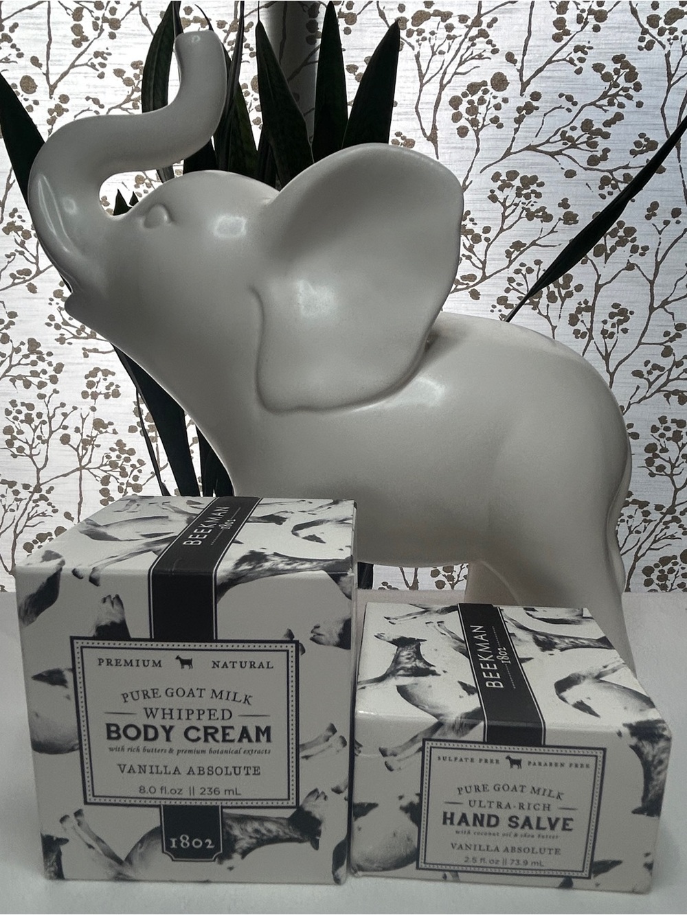 NWT Beekman 1802 Vanilla Absolute Whipped Body Cream & Hand Salve Bundle